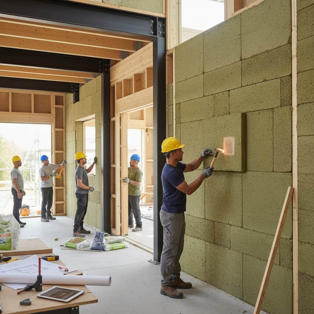 Featured image for Why Fire-Resistant Hempcrete Walls Are Going Mainstream