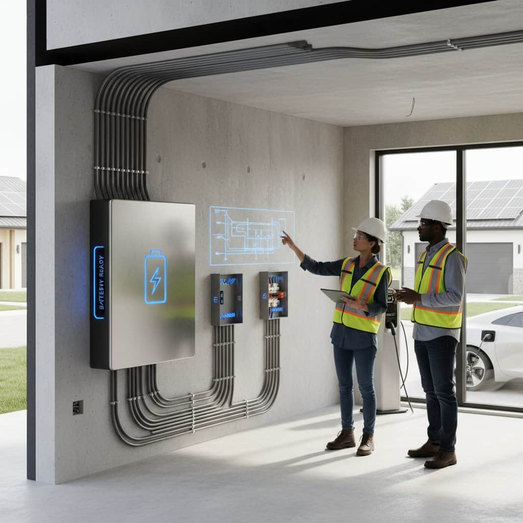 Image for Battery-Ready Wiring Saves Retrofit Costs Later