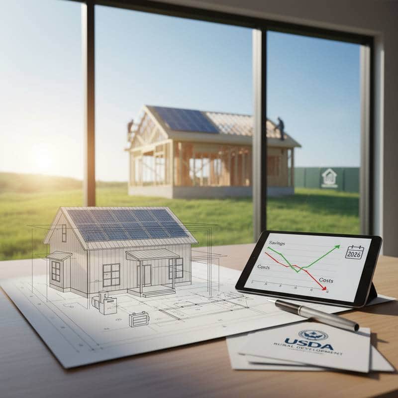 Featured image for USDA Loans Now Cover Solar in New Construction