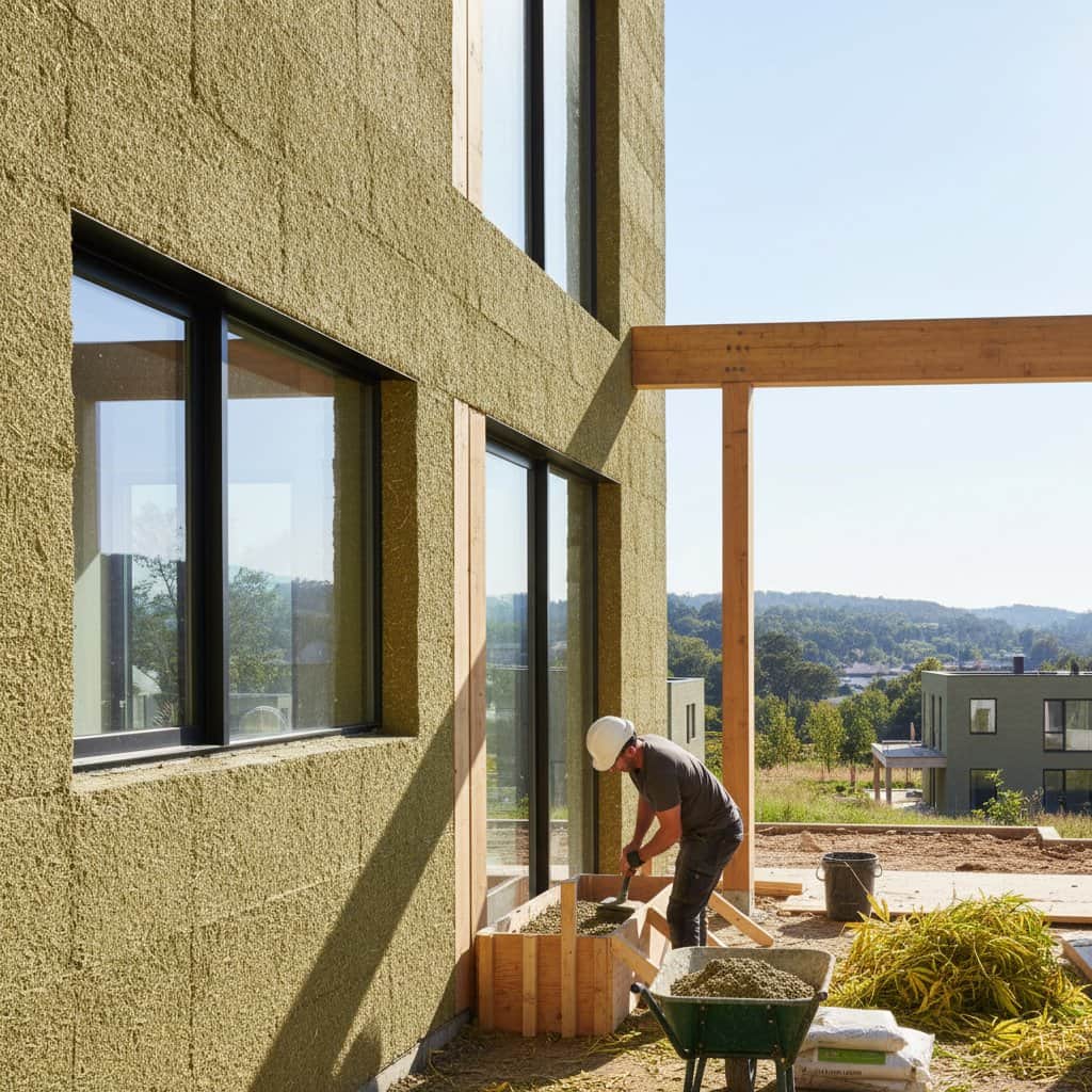 Image for Why Hempcrete Walls Are Carbon-Negative Building Material