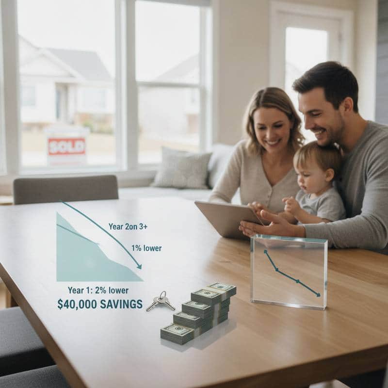 Image for Save $40K with a 2-1 Mortgage Buydown Strategy