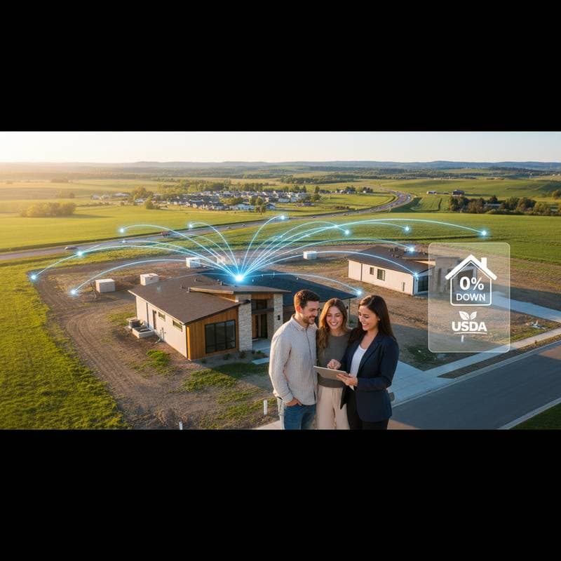 Image for USDA Loans Now Cover More Towns as Rural Zones Expand