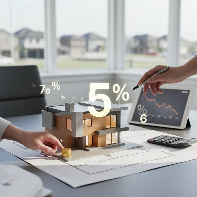 Featured image for 2-1 Builder Buydowns Make 5% Rates Possible Again