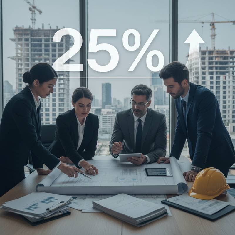 Image for Construction Loans Now Require 25% Down Payment