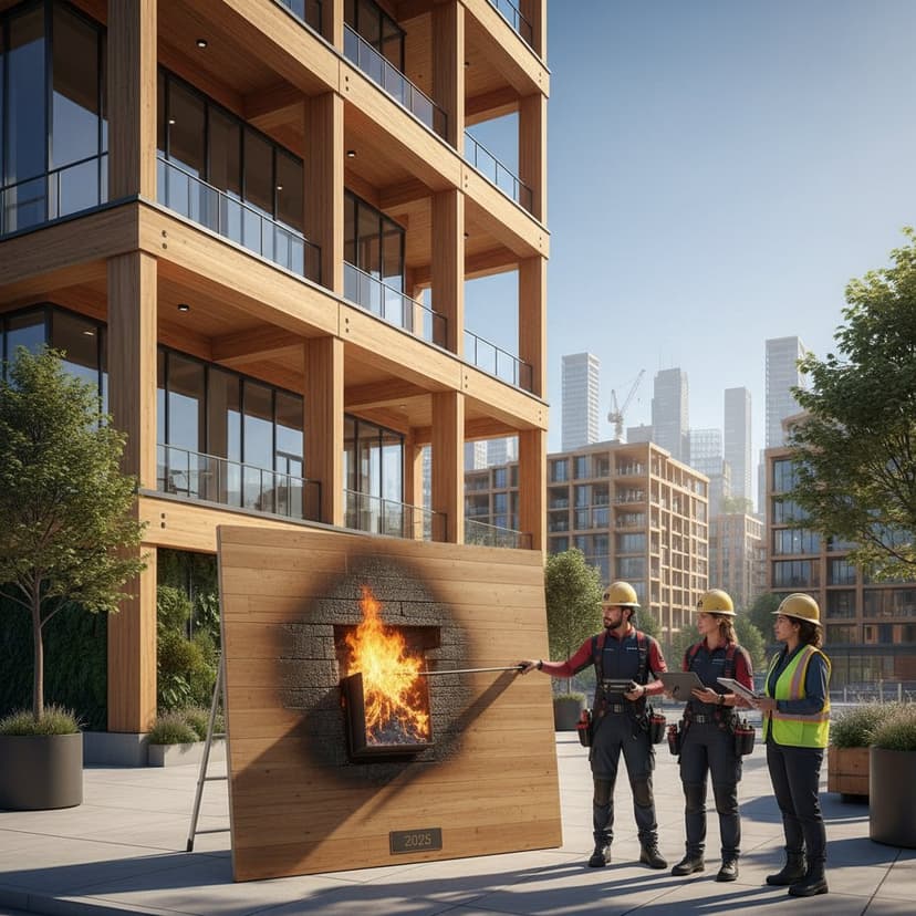 Fire-Safe Mass Timber Buildings in 2025 | Sustainable Construction ...