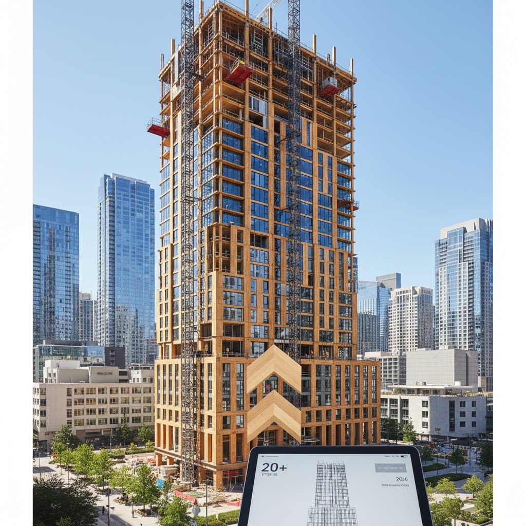 Image for Mass Timber Codes Unlock Taller Wood Buildings in 2026