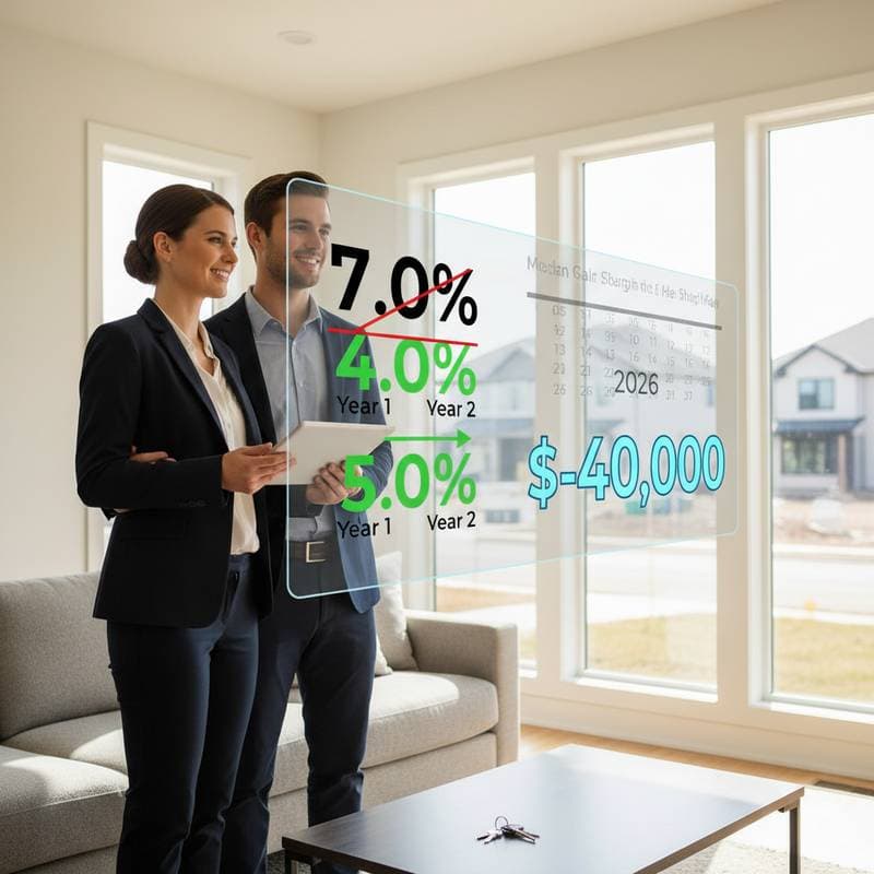 Featured image for 2-1 Buydown Drops Mortgage Rate Two Years, Saves $40K