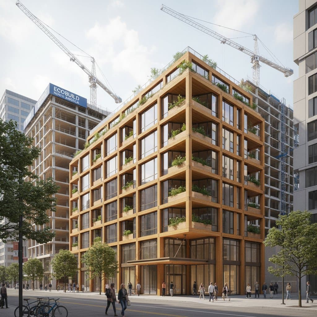 Image for Mass Timber Buildings Now Reach Eight Stories High