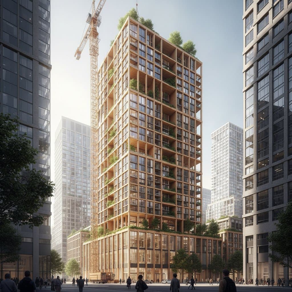 Image for Why Timber Towers Are Replacing Steel and Concrete