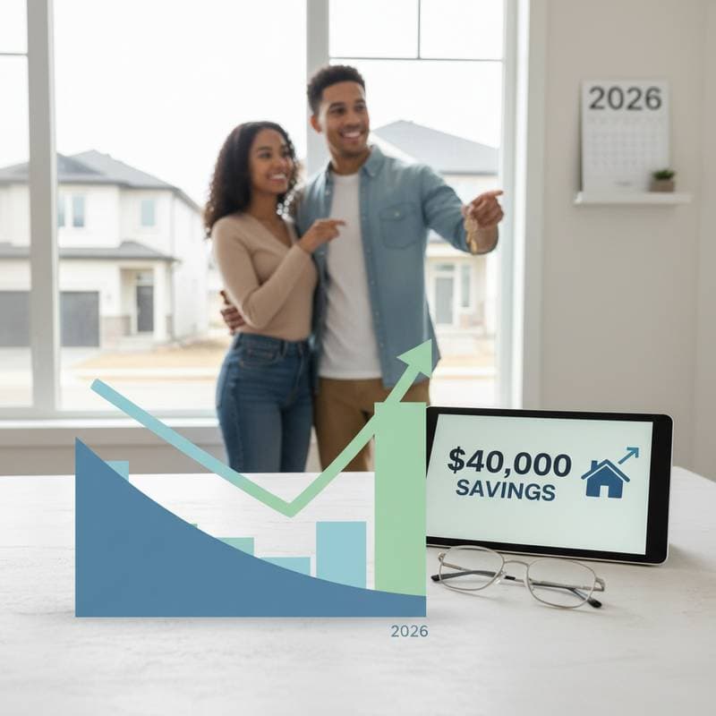 Featured image for Builder's 2-1 Buydown Saves $40K in 2026