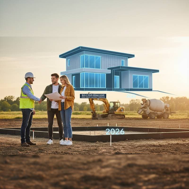 Featured image for Zero-Down Programs Let You Build Without Deposits