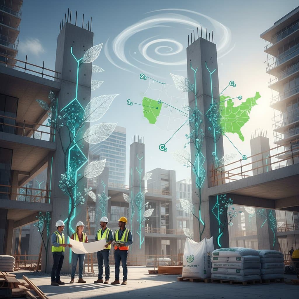 Image for Carbon-Negative Concrete Now Available in 12 States