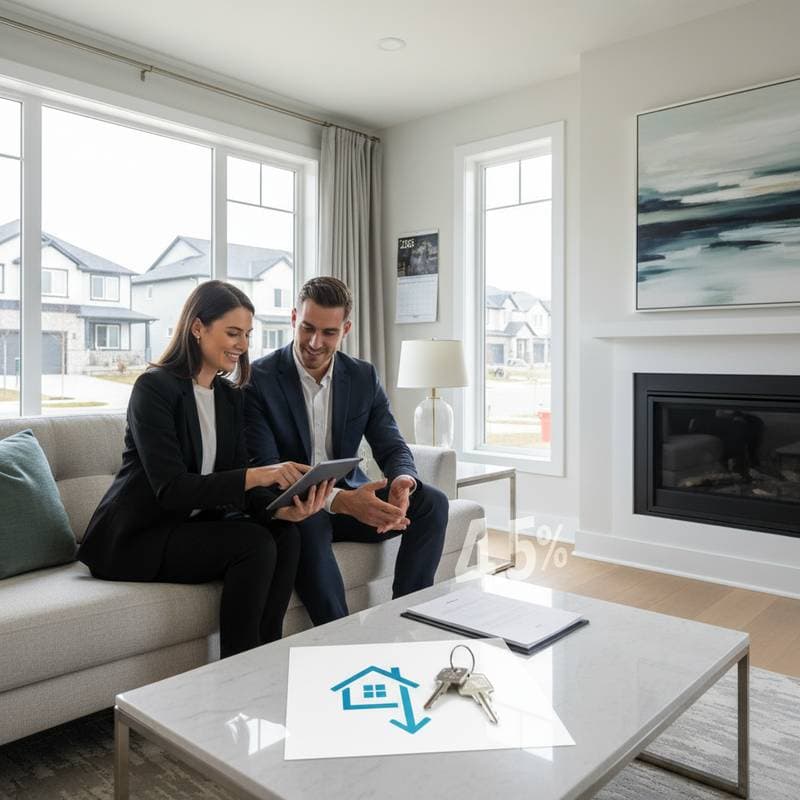 Featured image for Builder Buydowns Bring 4.5% Rates to New Homes