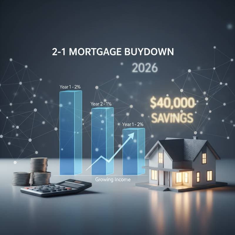 Image for 2-1 Buydown: Lower Your Mortgage Rate 2% Year One