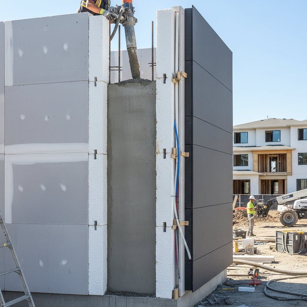 Image for ICFs Cut Energy Bills 60% With Concrete and Foam