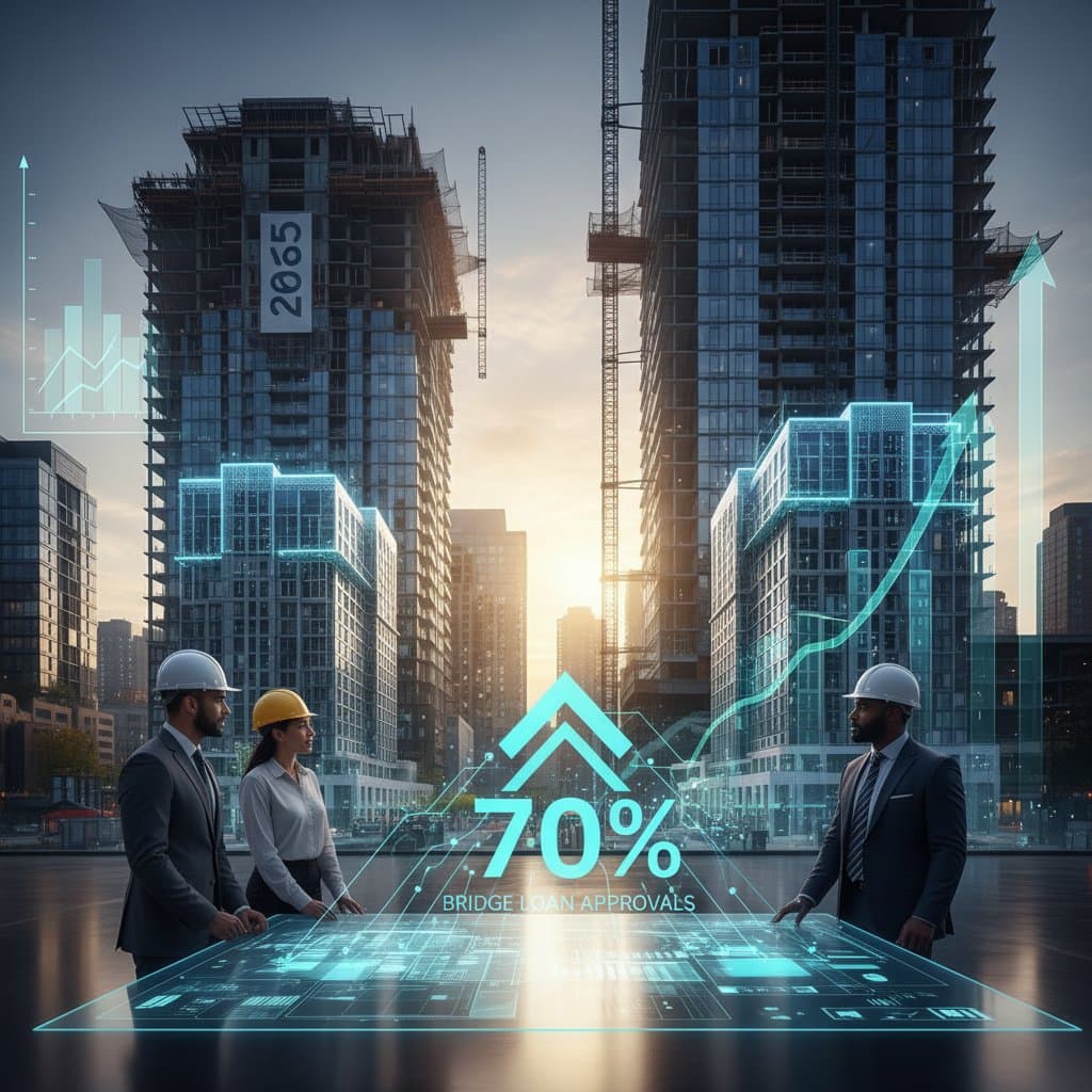 Featured image for Bridge Loans Hit 70% Approval for Builders in 2025