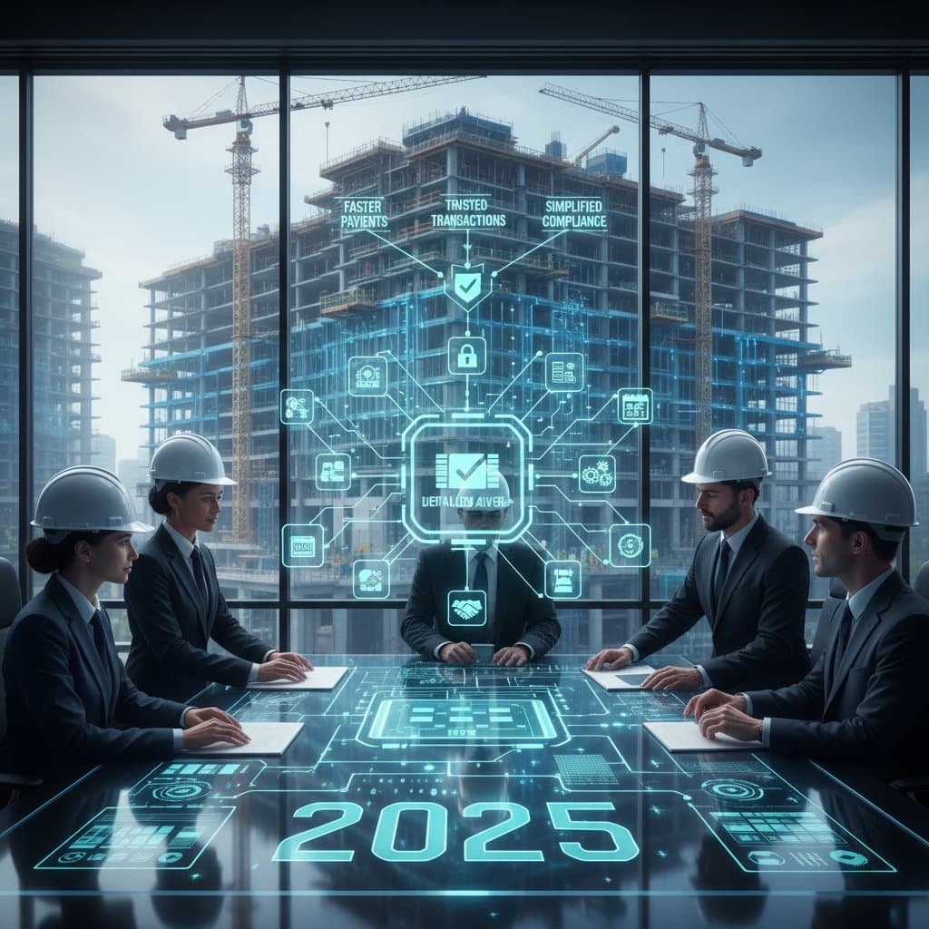 Featured image for Blockchain Ends the Lien Waiver Paper Chase in 2025