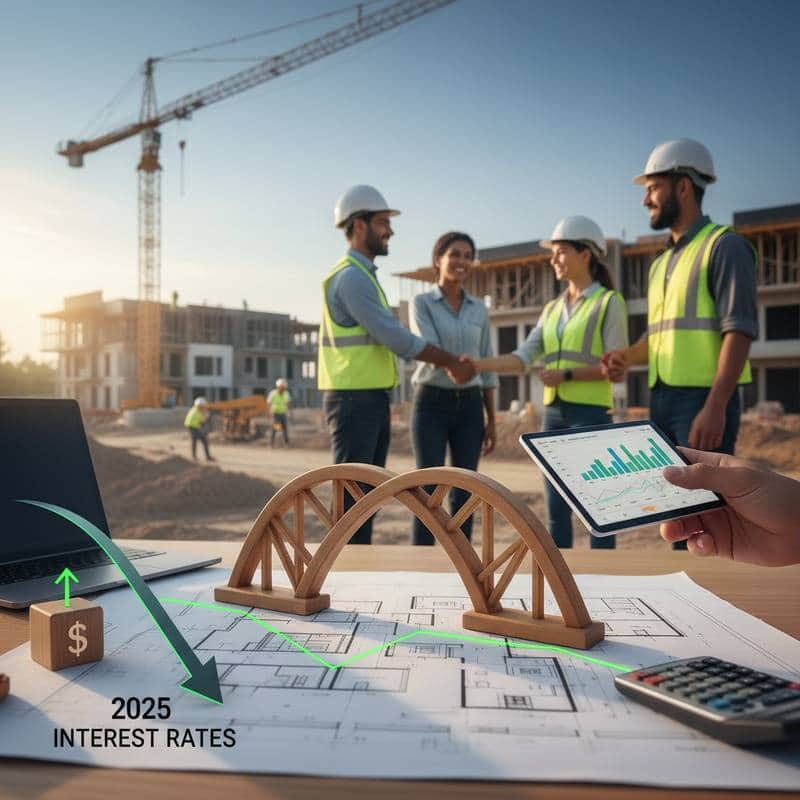 Featured image for Rate Cuts Make Bridge Loans Work for Small Builders