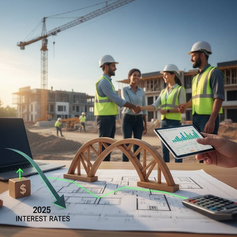 Featured image for Rate Cuts Make Bridge Loans Work for Small Builders