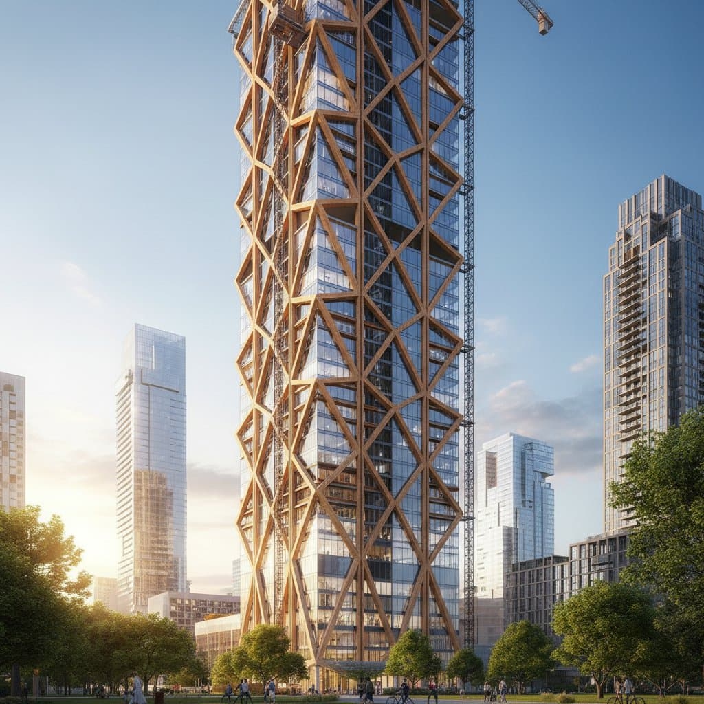 Featured image for Why CLT Skyscrapers Are Replacing Steel and Concrete