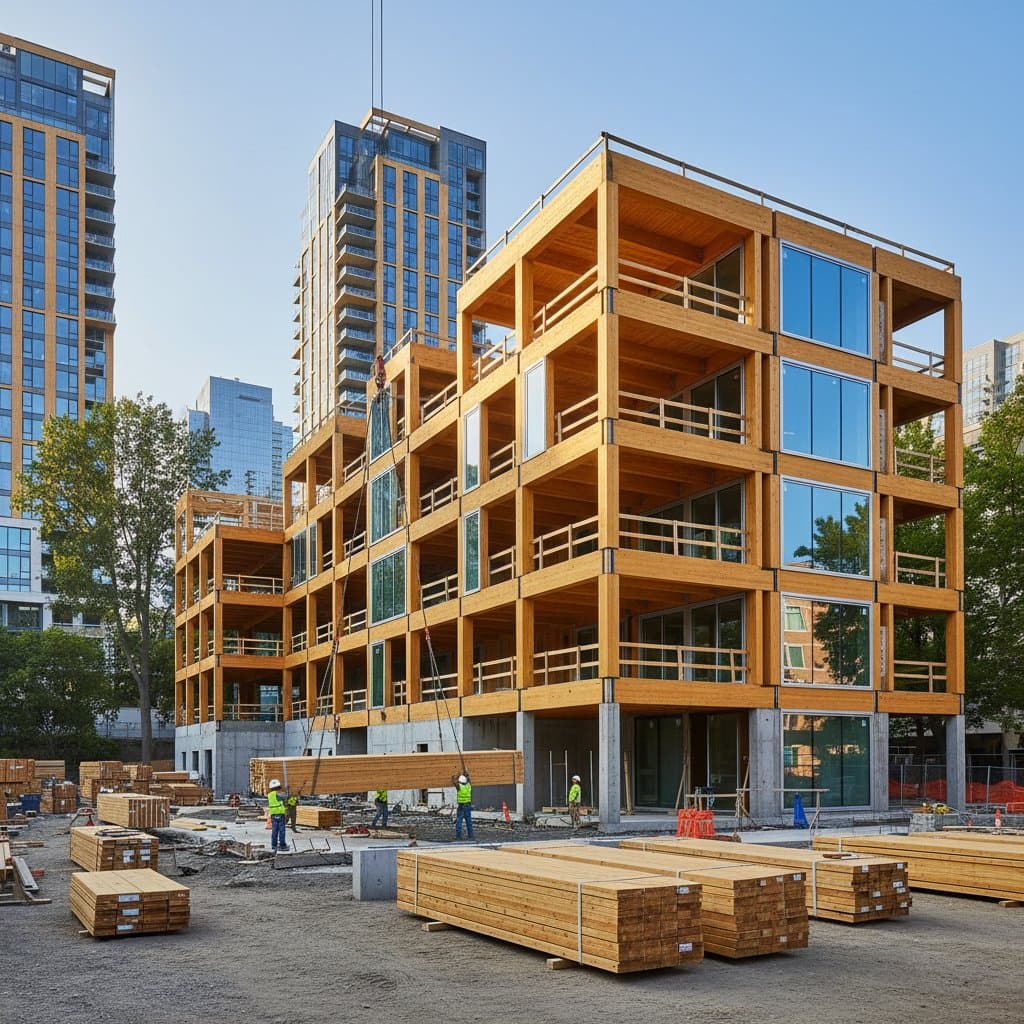 Image for Mass Timber Costs vs Concrete: What 2025 Codes Change