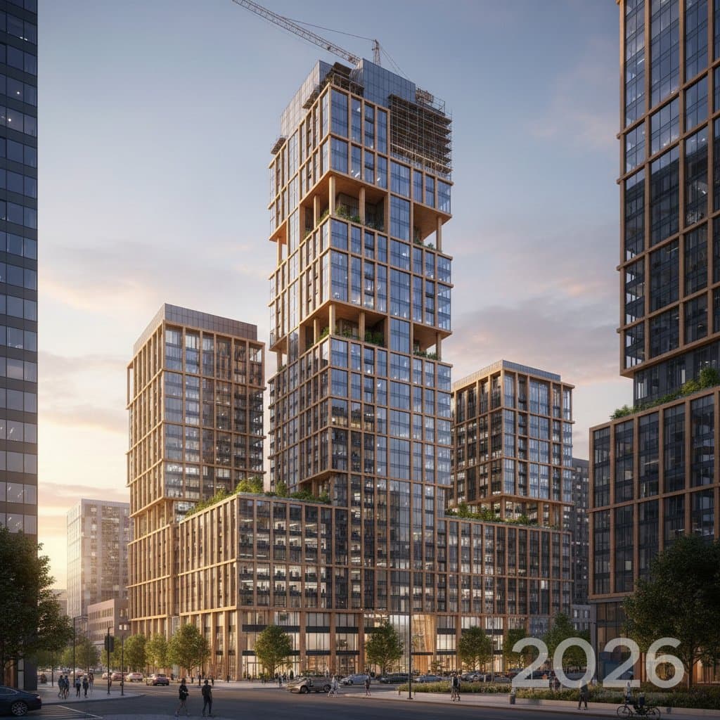 Featured image for Mass Timber Towers Gain Code Approval for 2026 Builds