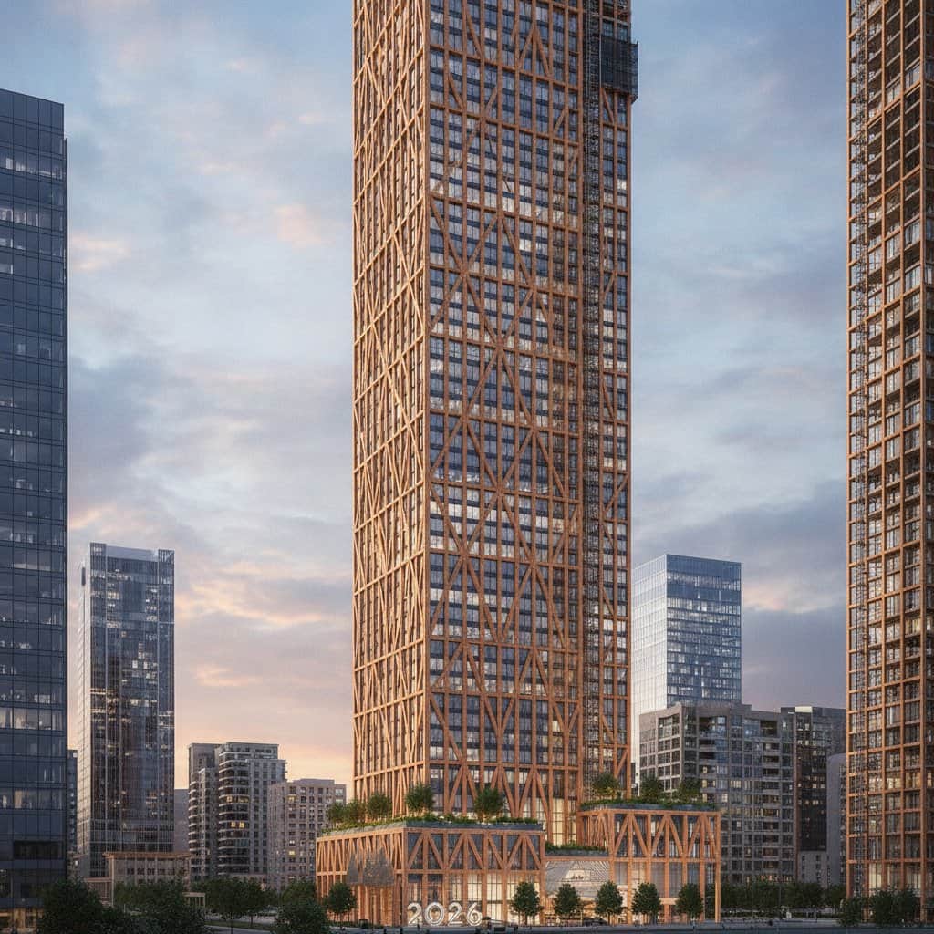 Featured image for 2026 Fire Codes Unlock Taller Mass Timber Buildings